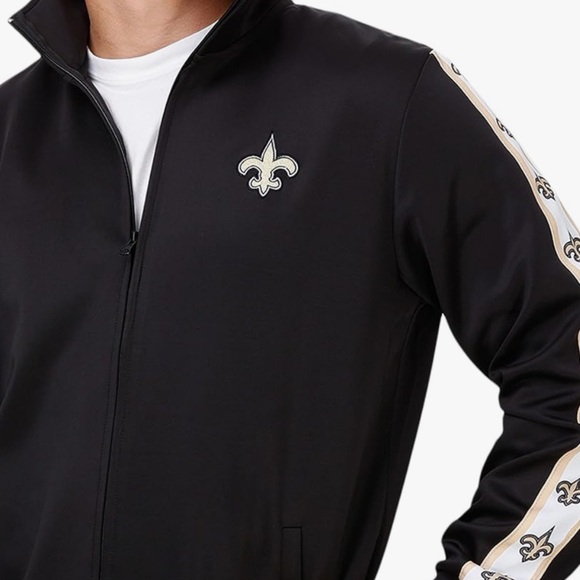 New Orleans Saints NFL Mens Licensed Jacket - Picture 2 of 3